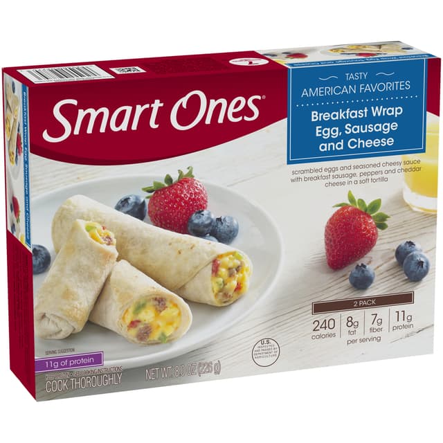 Breakfast Wrap Egg, Sausage and Cheese