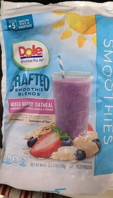 Mixed Berry Oatmeal Blueberries