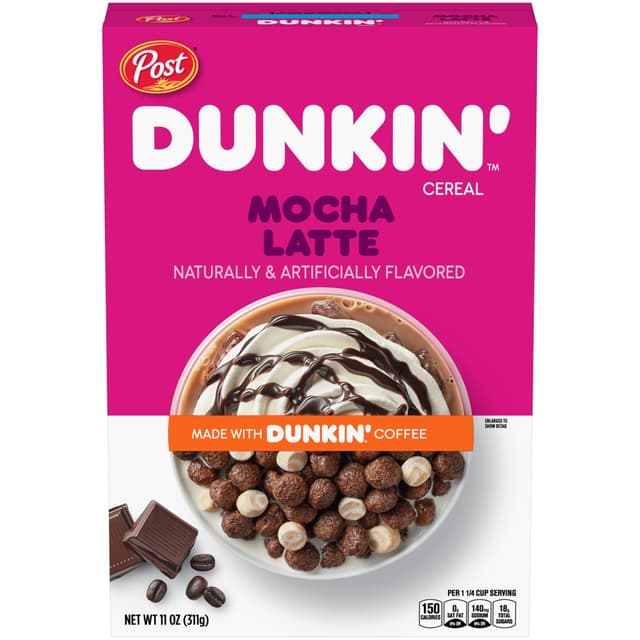 Mocha Latte Flavored Cereal, Mocha Latte
