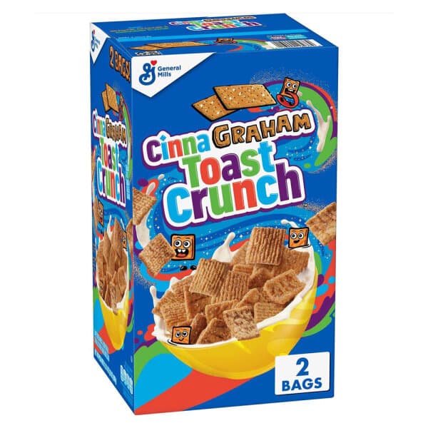 Cinnagraham Toast Crunch Breakfast Cereal 2 Pack