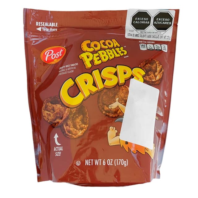 Chocolate Crispy Rice Snacks, Chocolate