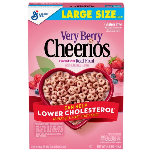 Very Berry Cheerios Cereal