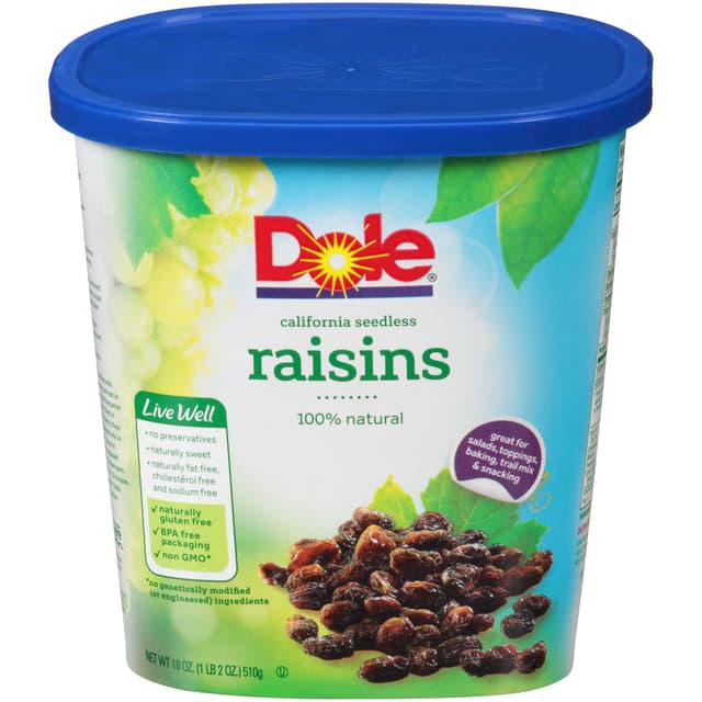California Seedless Raisins
