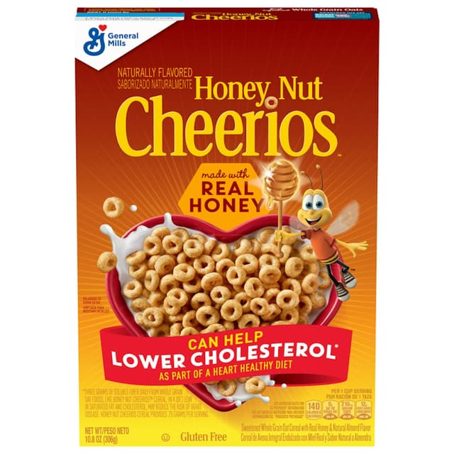Honey Nut Cheerios Gluten Free Breakfast Cereal