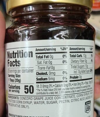 Concord Grape Jelly, Concord Grape