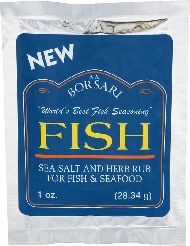 Sea Salt and Herb Rub Fish, Sea Salt