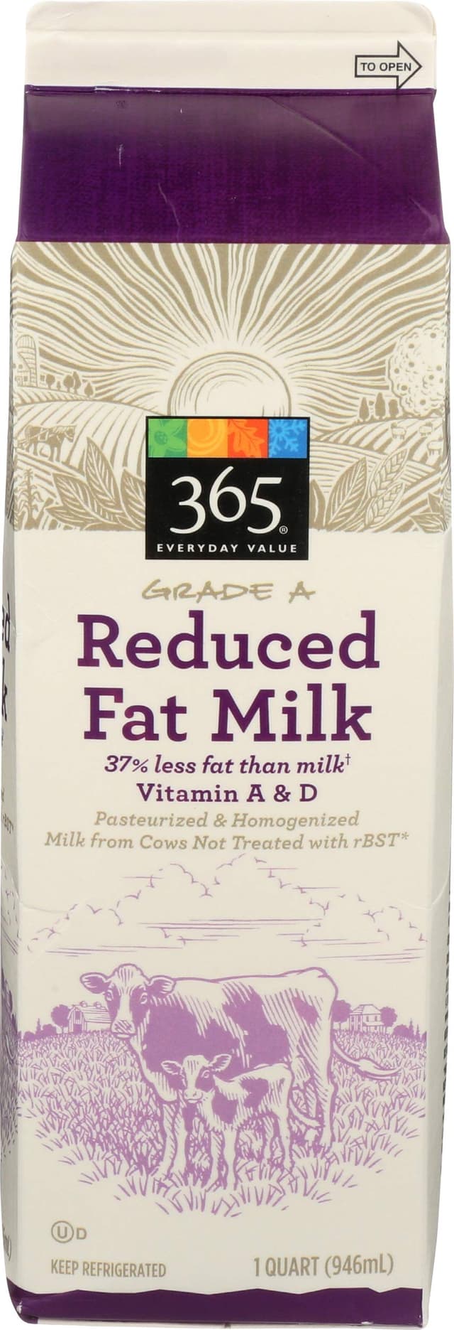 Reduced Fat Milk