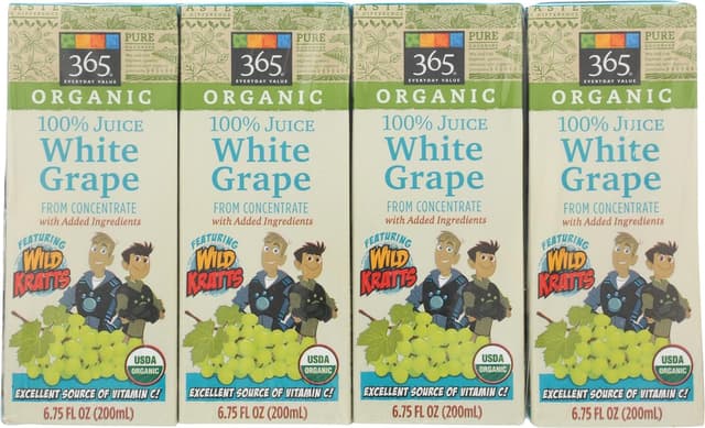 100% White Grape Juice from Concentrate, White Grape