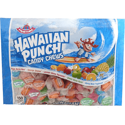 Fairtime, Hawaiian Punch, Candy Chews, Fruit Juicy Red, Orange Ocean, Lemon Berry Squeeze, Green