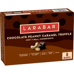 Larabar Double Chocolate Truffle Fruit and Nut Bars 8 Count