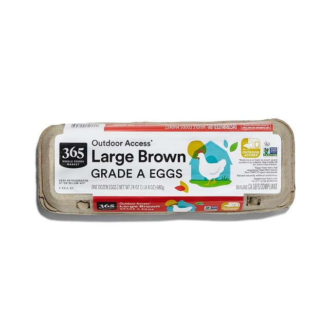 Grade a Large Brown Eggs