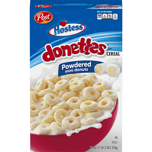 Powdered Mini Donuts Cereal, Powdered