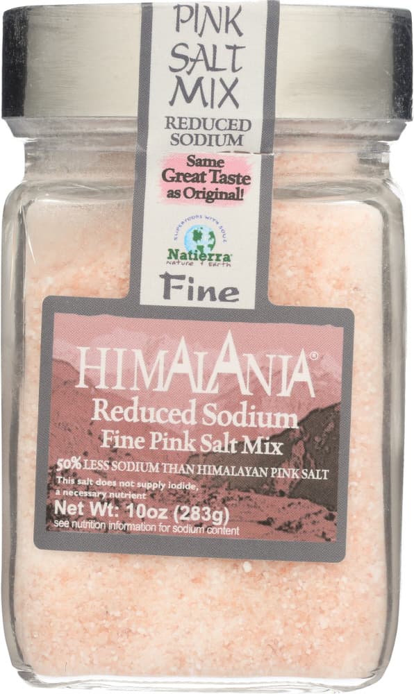 Himalayan Reduced Sodium Pink Fine Salt Mix, Himalayan Reduced Sodium Pink
