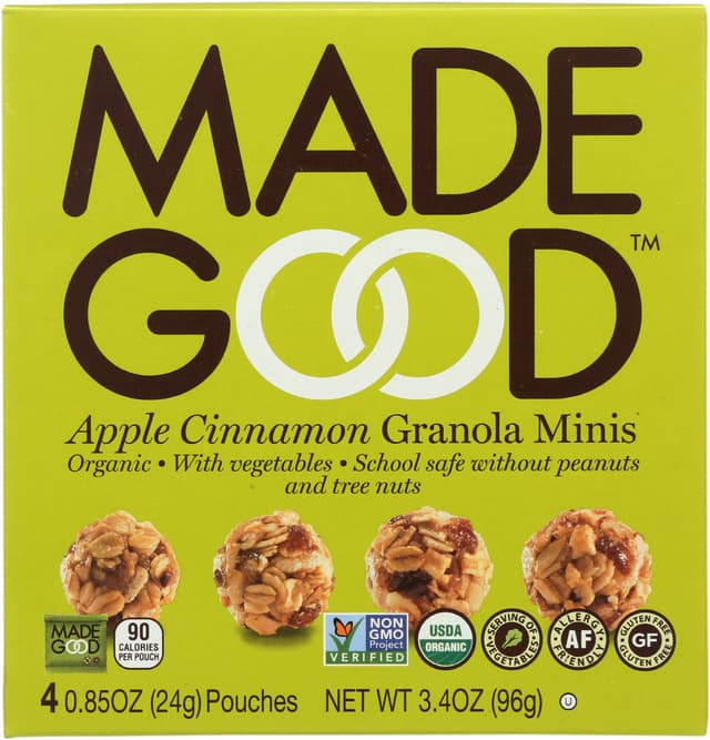 Apple Cinnamon Granola Minis, Apple Cinnamon