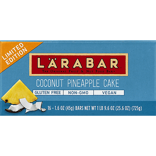 The Original Fruit & Nut Food Bar, Coconut Pineapple