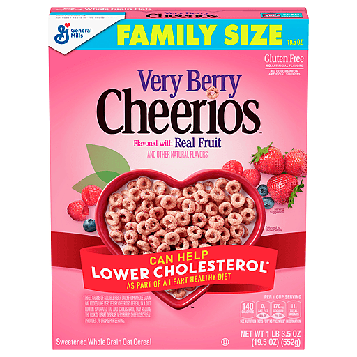 Very Berry Cheerios Cereal