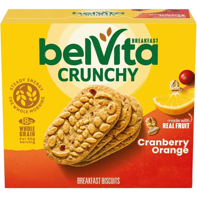 Cranberry Orange Crunchy Breakfast Biscuits, Cranberry Orange