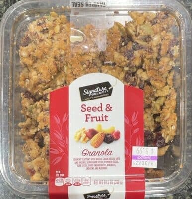 Seed & Fruit Granola, Seed & Fruit