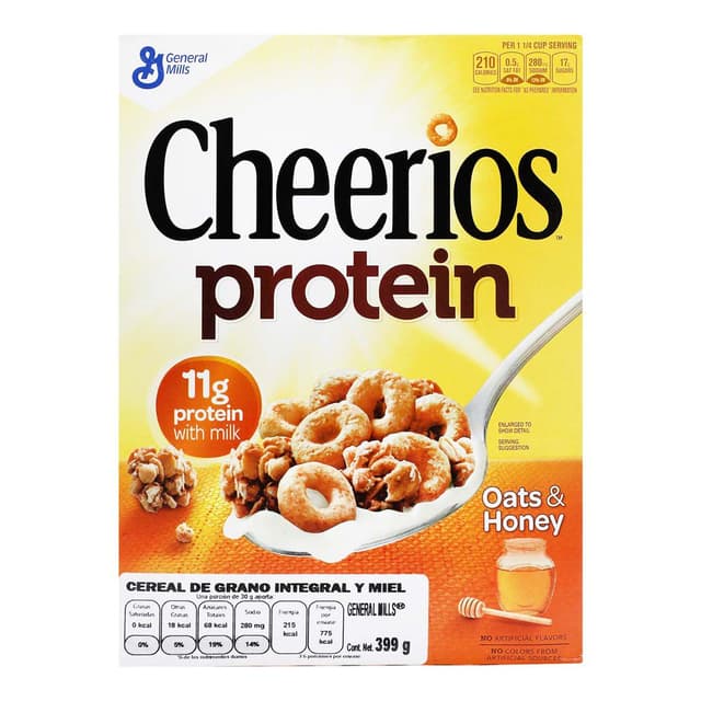 Cheerios Protein Oats and Honey Cereal