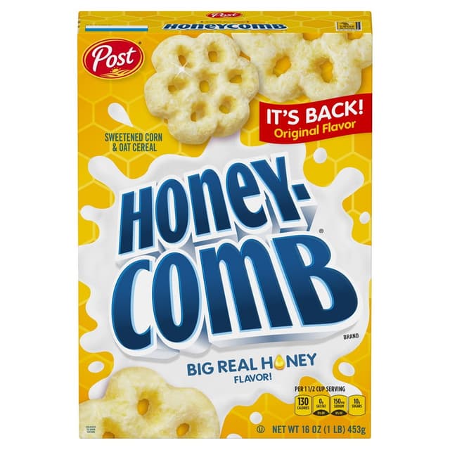 Big Real Honey Sweetened Corn & Oat Cereal, Big Real Honey, Sweetened