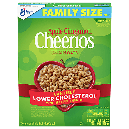 Apple Cinnamon Cheerios Gluten Free Breakfast Cereal