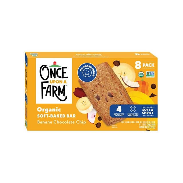 Organic Soft-Baked Bar Banana Chocolate Chip