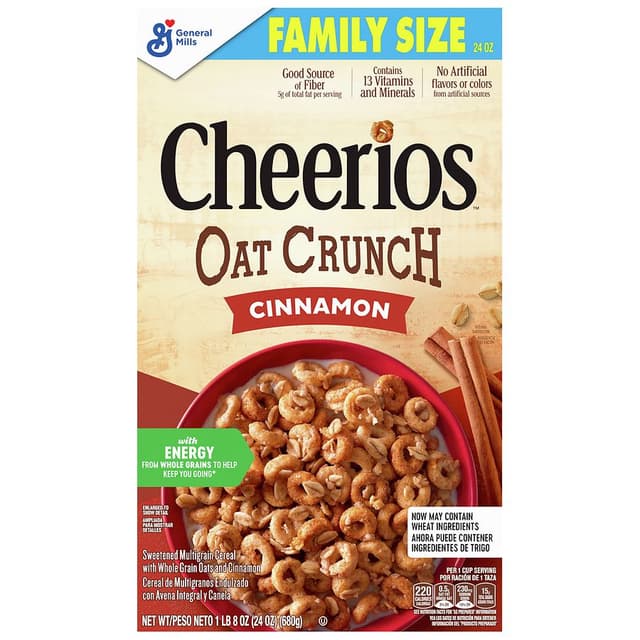 Cheerios Cinnamon Oat Crunch Cereal