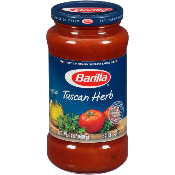 Barilla, All Natural Sauce, Tuscan Herb