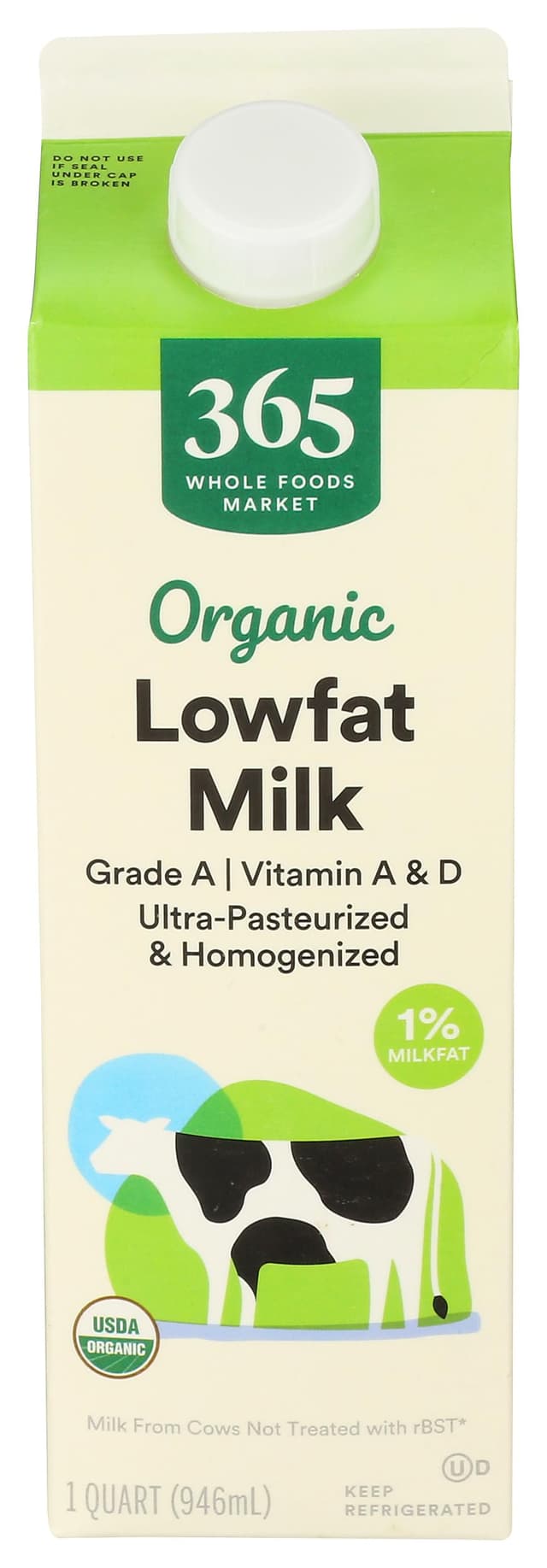 Organic Lowfat Milk