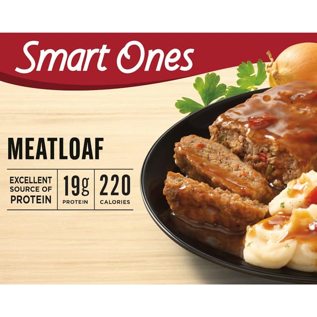Meatloaf with Gravy and Garlic-Herb Mashed Potatoes, Meatloaf