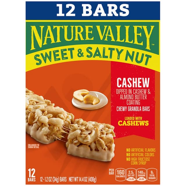 Granola Bars, Sweet & Salty Nut