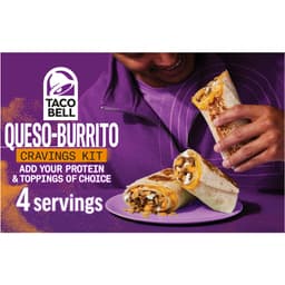 Taco Bell Queso-Burrito Cravings Kit, 21.5 Oz Box