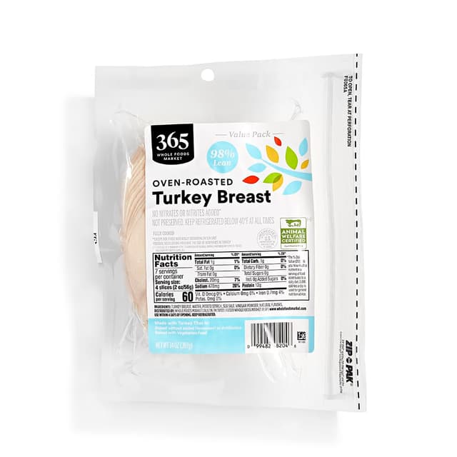 Oven-Roasted Turkey Breast, Turkey Breast