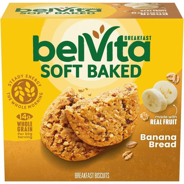 Banana Bread Soft Baked Breakfast Biscuits, Banana Bread