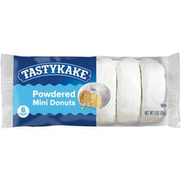 Powdered Sugar Mini Donuts, Powdered Sugar