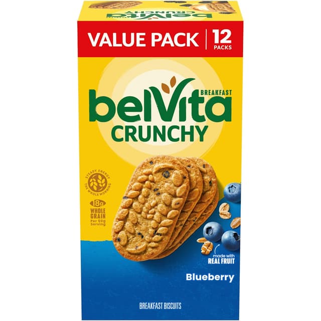 Blueberry Crunchy Breakfast Biscuits, Blueberry