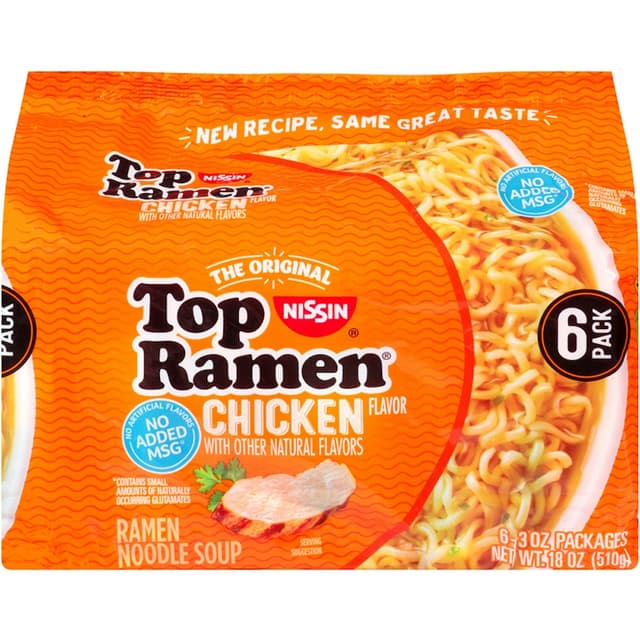 Ramen Noodle Soup, Chicken