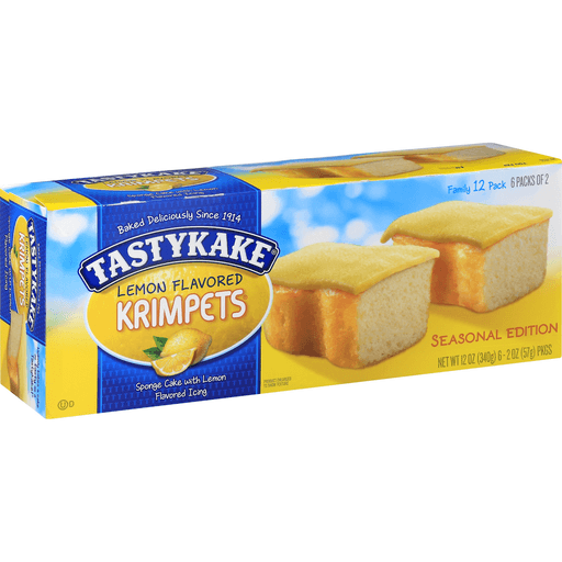 Sponge Cake with Lemon Flavored Icing, Lemon