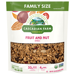 Cascadian Farm Organic Fruit and Nut Granola Family Size