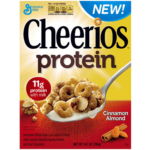 Cheerios Protein Cinnamon Almond Cereal