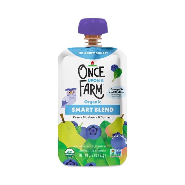 Smart Blend: Pear-Y Blueberry & Spinach