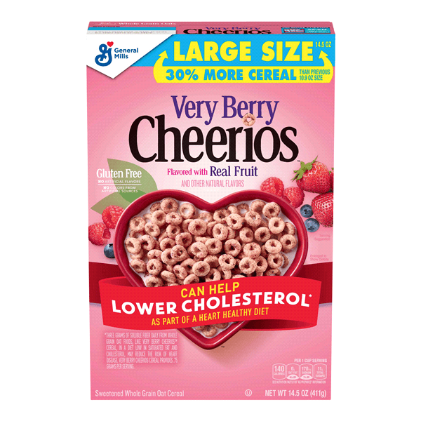 Very Berry Cheerios Cereal