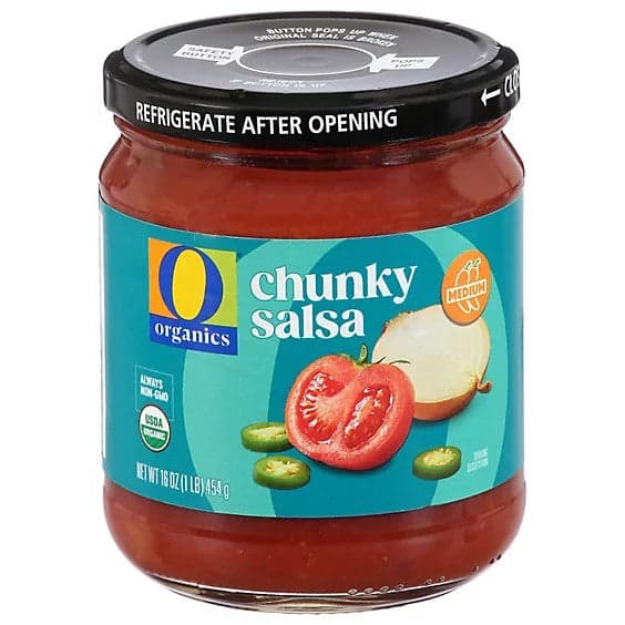 Organic Medium Chunky Salsa