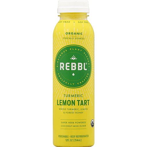 Turmeric Lemon Creme Organic Super Herb Powered Coconut-Milk Elixir, Turmeric Lemon Creme