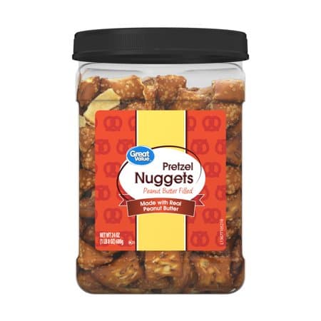 Peanut Butter Filled Pretzel Nuggets, Peanut Butter