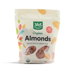 Unsalted Organic Whole Almonds, Unsalted