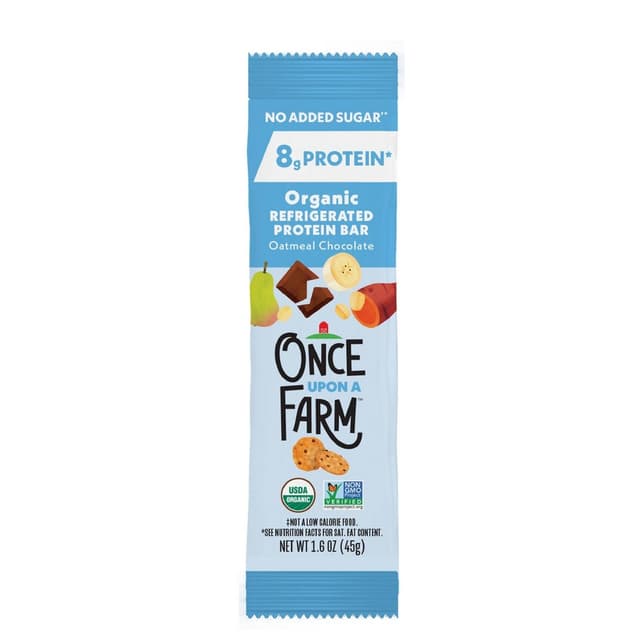 Organic Refrigerated Protein Bar Oatmeal Chocolate
