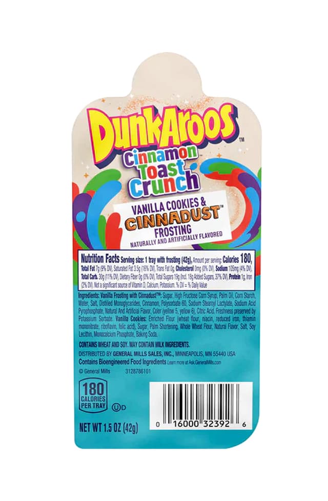 Vanilla Cookies & Cinnadust Frosting Cinnamon Toast Crunch, Vanilla Cookies & Cinnadust Frosting