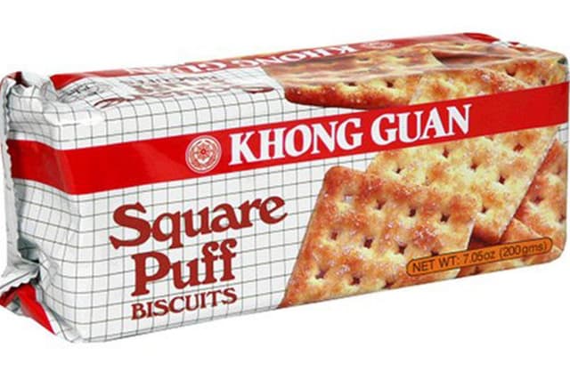 Khong Guan Square Puff Biscuits