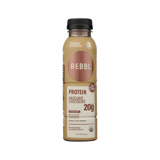 Protein 16 G Organic Plant-Powered Elixir, Hazelnut Chocolate, Hazelnut Chocolate